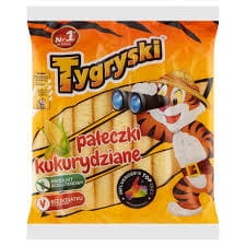 Chrupki Kukurydziane Pałeczki Tygryski 50g