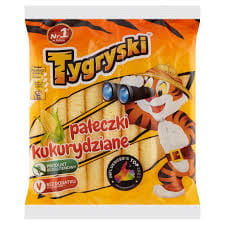 Chrupki Kukurydziane Pałeczki Tygryski 50g
