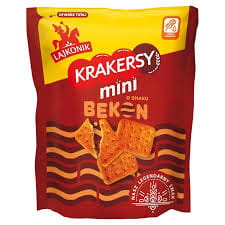 Krakersy Lajkonik Mini Bekon 100G