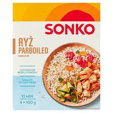 Ryż Parboiled 4x100g Sonko