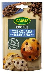Posypka Krople Czekolada Mleczna 100G Kamis