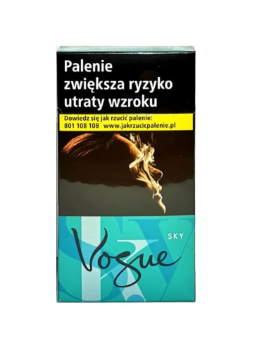 vogue sky cigarettes Papierosy Vogue Sky Cienkie, Zielone