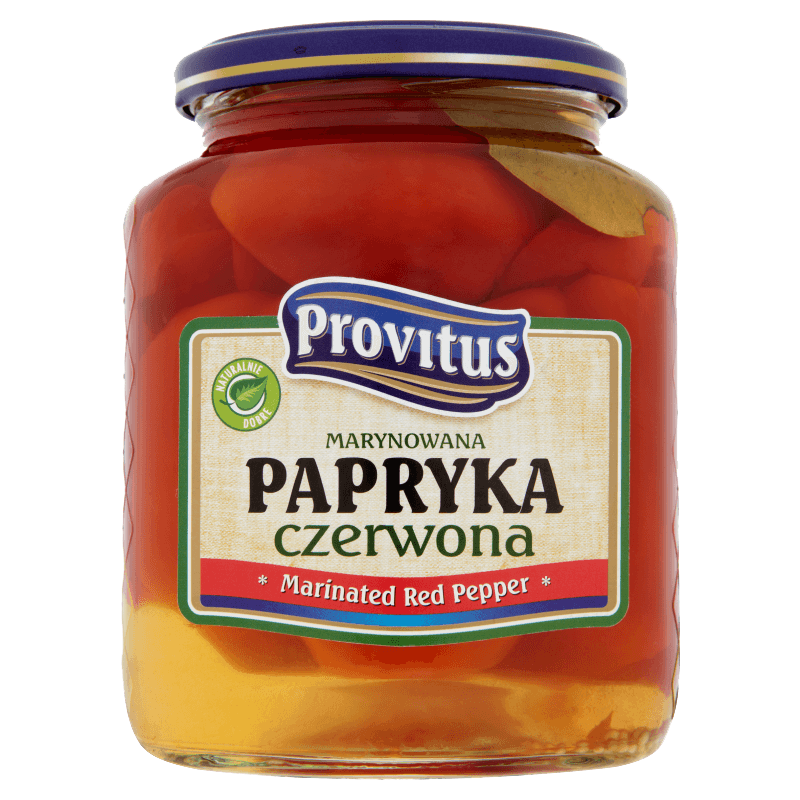 Papryka Czerwona Marynowana Provitus 600G