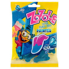 Żelki Zozole Kwasne Muchy 75G Mieszko