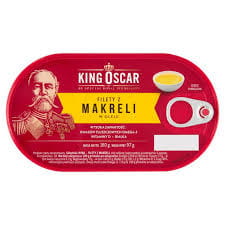 Filety Z Makreli W Oleju 160g King Oscar