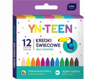 KREDKI ŚWIECOWE 12 KOL YN TEEN