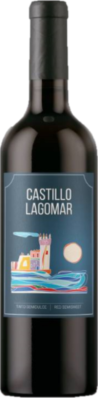 Wino Castillo Lagomar czerwone, półsłodkie 0,75L
