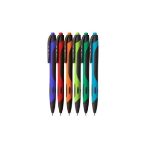 Długopis Mokuso 0,7mm wkład olejowy czarny, Tetis