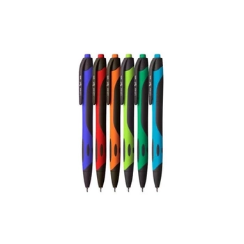 Długopis Mokuso 0,7mm wkład olejowy czarny, Tetis
