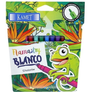 Flamastry 12 Kolorów Kamet