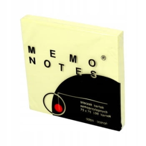Notes Memo Żółty