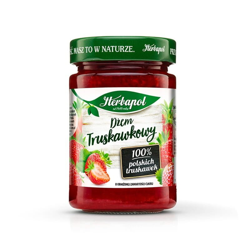 Dżem Herbapol Truskawka 280G