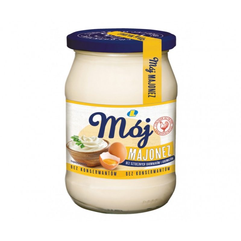 Majonez Mój Lewiatan 400ml.