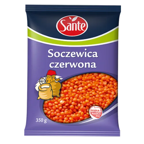 Soczewica czerwona Sante 350g.png