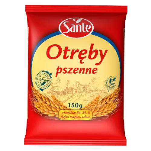 Otręby pszenne Sante 150g.png
