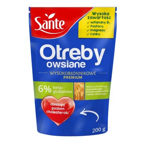 Otreby owsiane wysokoblonnikowe Sante 200g.png