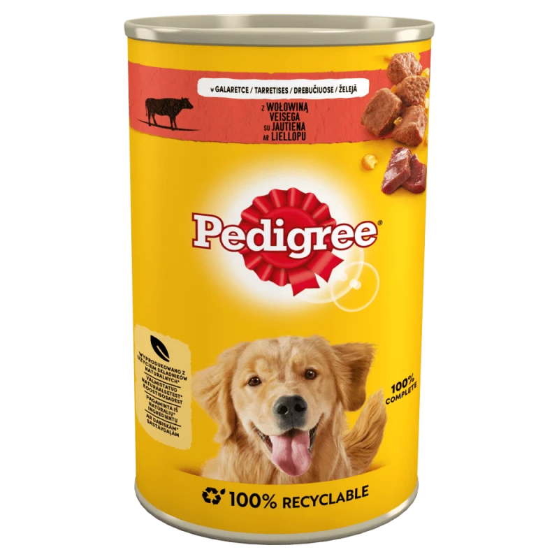 Karma dla Psa Pedigree z Wołowiną 400G