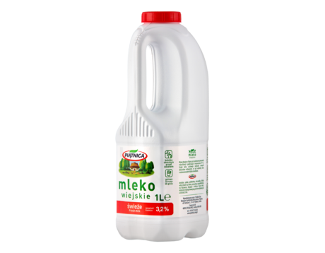 Mleko Wiejskie Piątnica 3,2% 1L