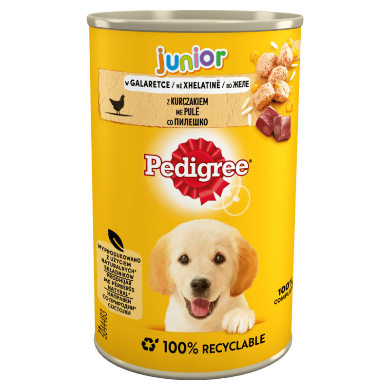 Pedigree Junior z kurczakiem karma 400 g