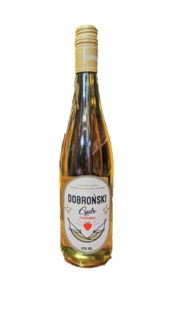 Cydr Dobroński Truskawkowy 750ml