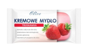 Mydło Olive Truskawka Kostka Lewiatan 90g