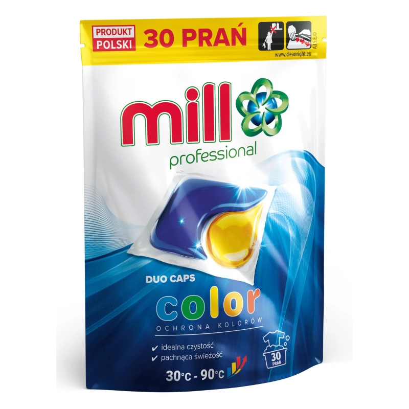Kapsułki do prania Mill Color 30szt.