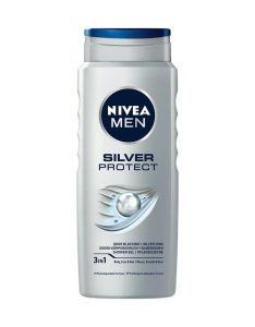 Żel pod prysznic Nivea Men Silver Protect 3w1 500ml