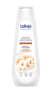 Płyn do kąpieli Luksja 900 ml mleczko bawełniane i prowitamina B5