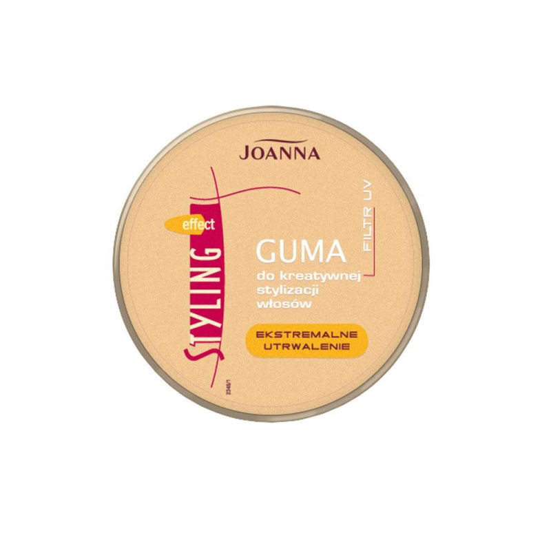 Guma do włosów Joanna STYLING effect złota 100g