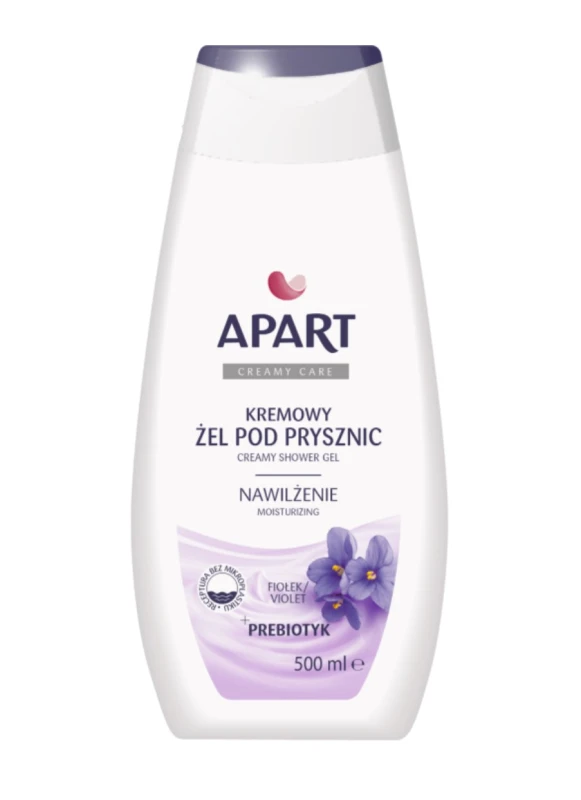 Żel pod prysznic Apart Fiołek, nawilżanie 500ml