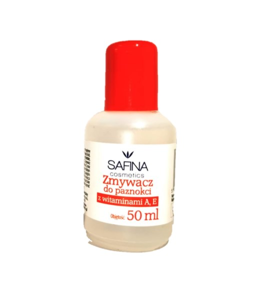 Zmywacz do paznokci Safina z wit. A, E 50ml