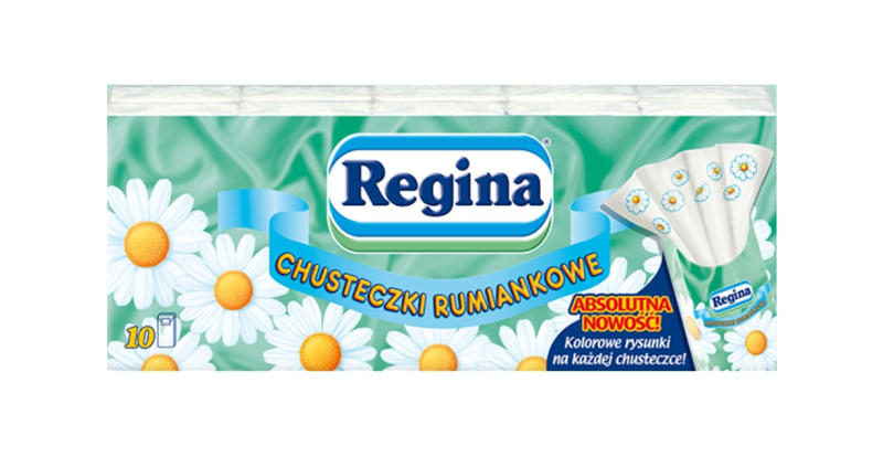 Chusteczki higieniczne Regina rumiankowe 10 szt.