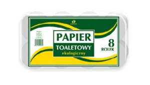 Papier toaletowy Ekologiczny Lewiatan 8 rolek