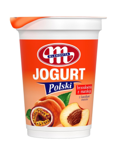 Jogurt Polski Mlekovita Brzoskwinia z Marakują 350G
