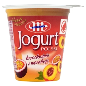 Jogurt Polski Mlekovita Brzoskwinia z Marakują 150G