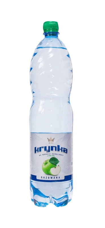 Krynka Gazowana Jabłko 1,5L