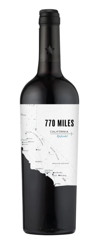 Wino 770 Miles czerwone, wytrawne 0,75L
