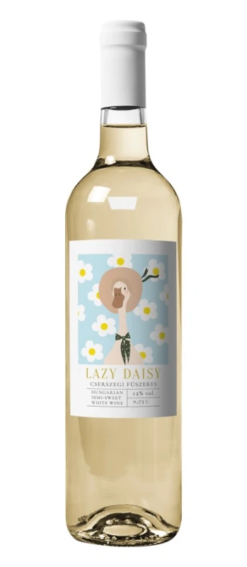 Wino Lazy Daisy białe, półsłodkie 0,75L