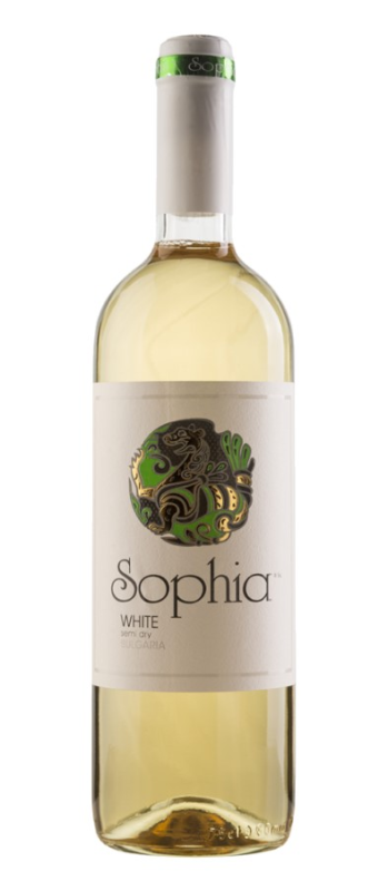 Wino Sofia białe, półwytrawne 0,75L
