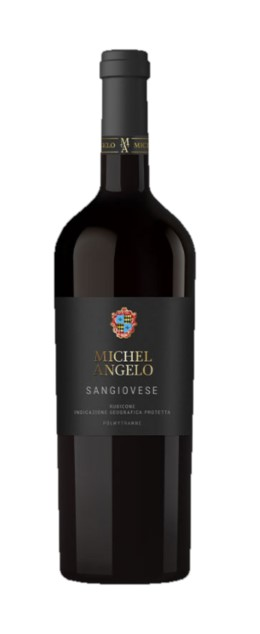 Wino Michel Angelo czerwone, półwytrawne 0,75l
