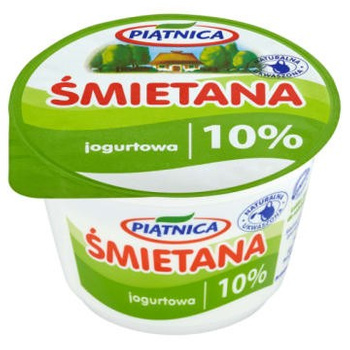 Śmietana 10% Piątnica 200g.