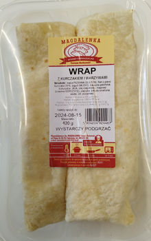 Wrap Z Kurczakiem I Warzywami  400G Magdalenka