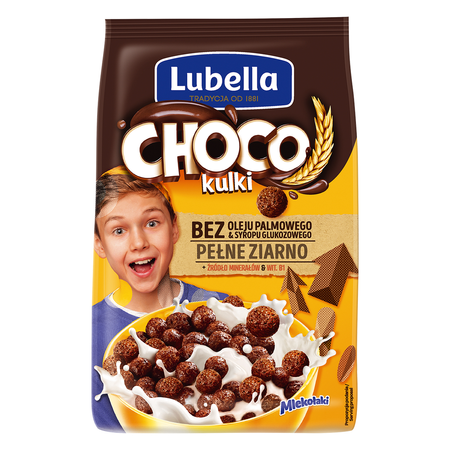 Płatki Śniadaniowe Lubella Choco Kulki 250G