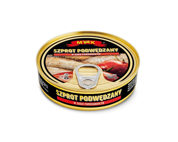 Szprot podwędzany w sosie pomidorowym MK 160g