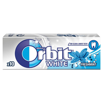 Guma Orbit White Freshmint 14G 10szt