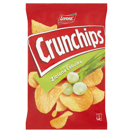 Chipsy Crunchips 140g. zielona cebulka