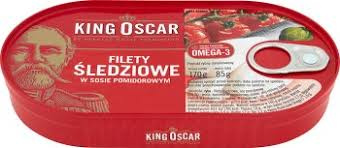 Filety Sledziowe W Sosie Pomidorowym 160g King Oscar