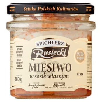 Mięsiwo w Sosie Własnym Rusiecki 300G