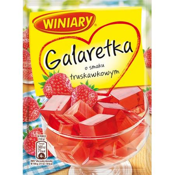 Winiary Galaretka Truskawkowy Smak 71g