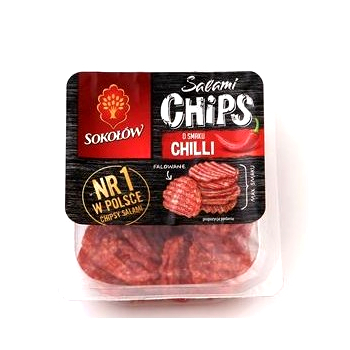 Salami Chips Sokołów Chilli 60G